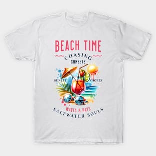 Summer, Sun, Beach, Joy T-Shirt